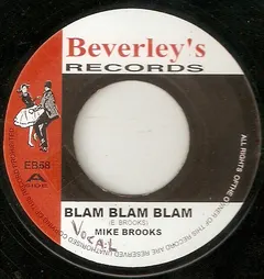 Mike Brooks – Blam Blam Blam (Vinyl, 7")