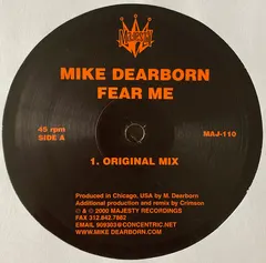 Mike Dearborn – Fear Me (Vinyl, 12")