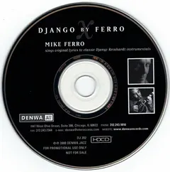 Mike Ferro – Django By Ferro (CD, Album)