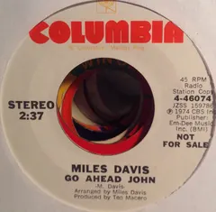 Miles Davis – Go Ahead John / Great Expectations (Vinyl, 7")