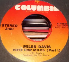Miles Davis – Vote For Miles (Vinyl, 7")