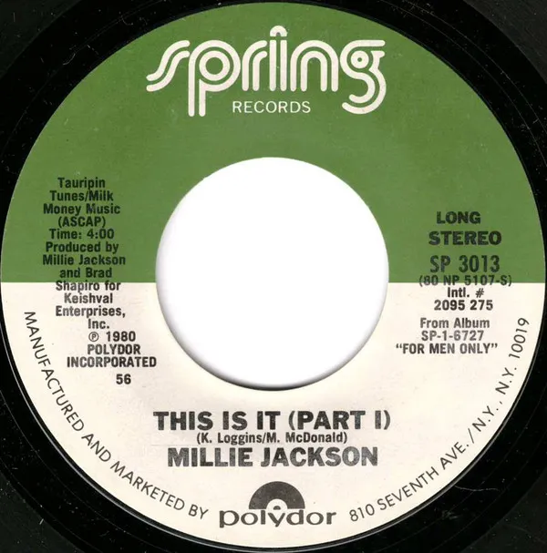 Millie Jackson – This Is It