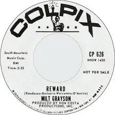 Milt Grayson – Reward (Vinyl, 7")