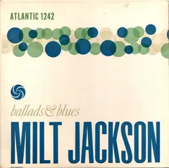 Milt Jackson Atlantic – Ballads & Blues (Vinyl, LP)