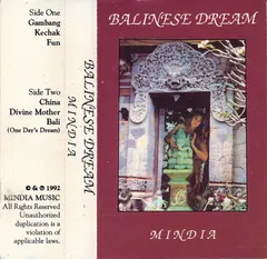 Mindia Devi Klein – Balinese Dream (Cassette, Album)