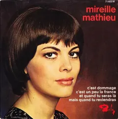 Mireille Mathieu – C'est Dommage (Vinyl, 7")
