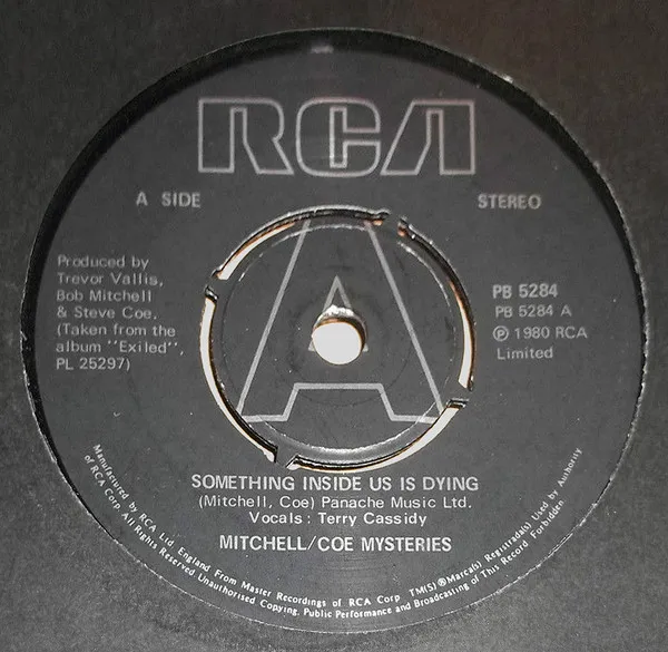 Mitchell / Coe Mysteries – Something Inside Us Is Dying