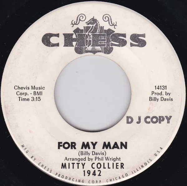 Mitty Collier – For My Man / Help Me