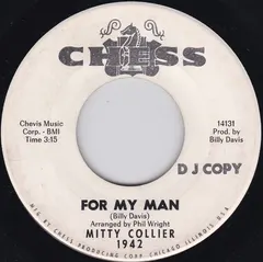 Mitty Collier – For My Man / Help Me (Vinyl, 7")