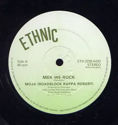 Moja / Rappa Robert – Mek-We-Rock / Roadblock (Vinyl, 12")
