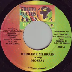 Moses I – Herb For Mi Brain (Vinyl, 7")