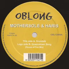 Mothersole & Haris – Drumtalk (Vinyl, 12")