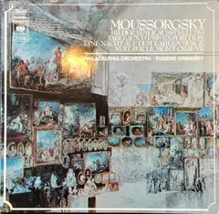 Moussorgsky* — Philadelphia Orchestra* · Eugene Ormandy – Bilder Einer Ausstellung = Tableaux D'Une Exposition / Eine Nacht Auf Dem Kahlen Berge = Nuit Sur Le Mont-Chauve (Vinyl, LP)