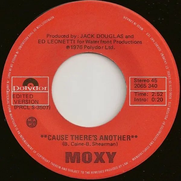 Moxy (2) – Cause There's Another