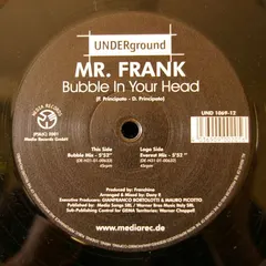 Mr. Frank – Bubble In Your Head (Vinyl, 12")