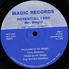 Mr. Magic (9) – Potential 1980 (Vinyl, 12")