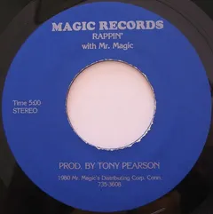 Mr. Magic (9) – Rappin' With Mr. Magic (Vinyl, 7")