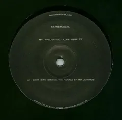 Mr. Projectile – Love Here EP (Vinyl, 12")
