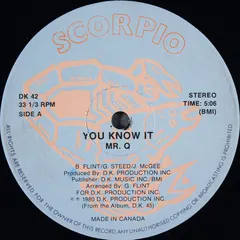 Mr. Q (2) – You Know It (Vinyl, 12")