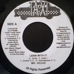 Mr. Vegas – Lean With It (Vinyl, 7")