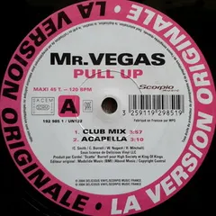 Mr. Vegas Scorpio Music – Pull Up (Vinyl, 12")