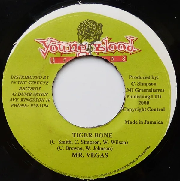 Mr. Vegas – Tiger Bone