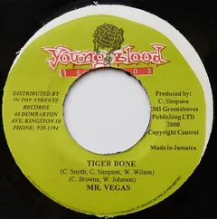Mr. Vegas – Tiger Bone (Vinyl, 7")