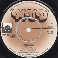Mud – Lean On Me (Vinyl, 7")