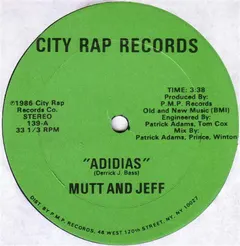 Mutt And Jeff – Adidias (Vinyl, 12")