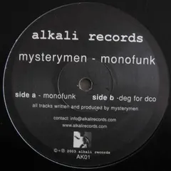 Mysterymen – Monofunk EP (Vinyl, 12")