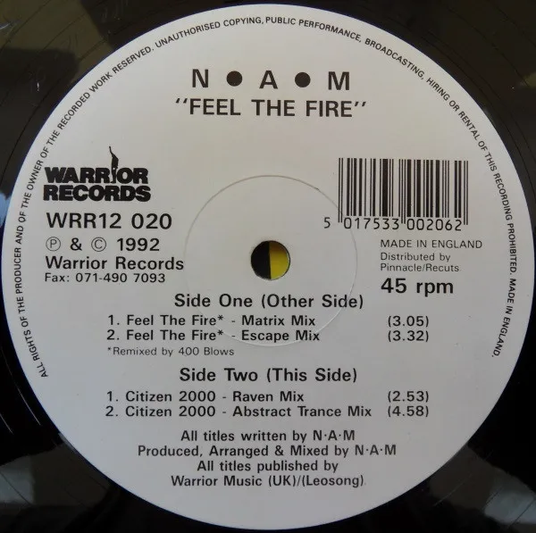 N•A•M* – Feel The Fire