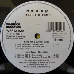 N•A•M* – Feel The Fire (Vinyl, 12")