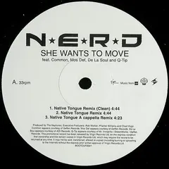 N*E*R*D Virgin – She Wants To Move (Vinyl, 12")