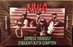 N.W.A* – Express Yourself / Straight Outta Compton (Cassette, Single)