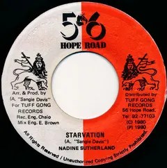 Nadine Sutherland – Starvation (Vinyl, 7")
