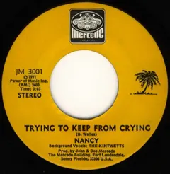 Nancy (9) – Trying To Keep From Crying / Walking On A Cloud (Vinyl, 7")