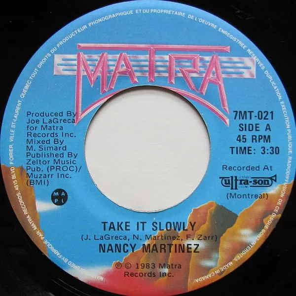 Nancy Martinez – Take It Slowly