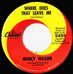Nancy Wilson – Where Does That Leave Me (Vinyl, Single)