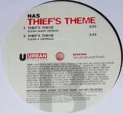 Nas Urban Division – Thief's Theme (Vinyl, 12")