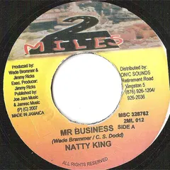 Natty King – Mr. Business (Vinyl, 7")