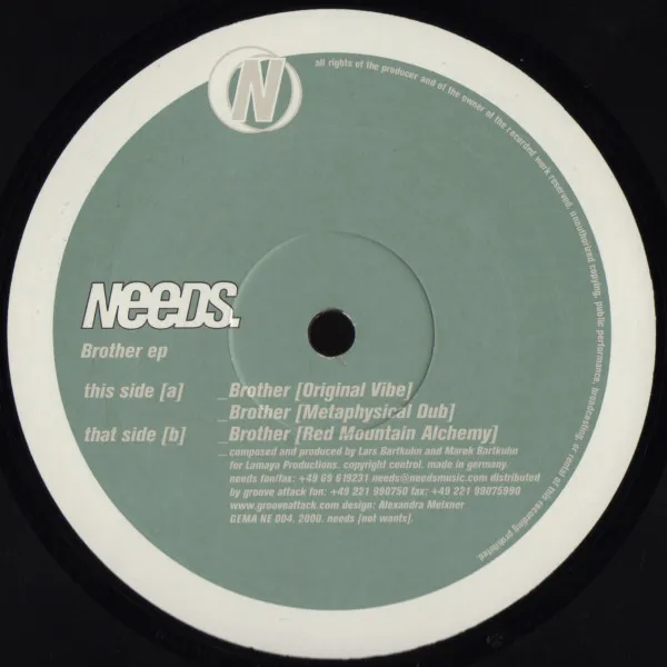 Needs – Brother EP
