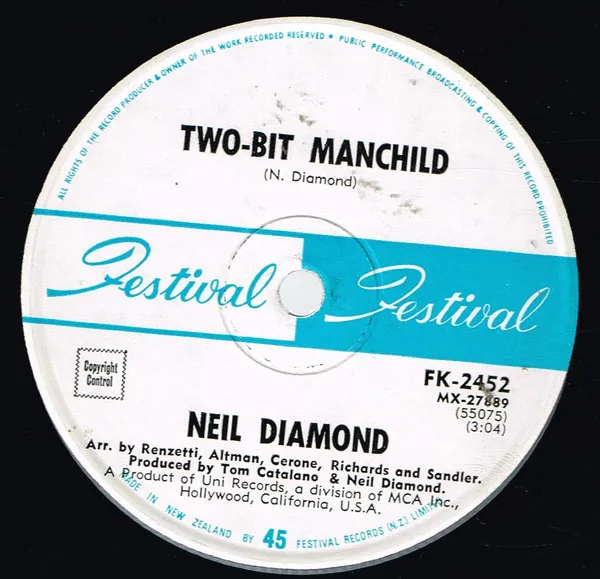 Neil Diamond – Two-Bit Manchild