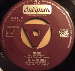 Nella Colombo – Giorgio (Vinyl, 7")