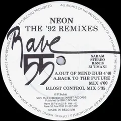 Neon – The '92 Remixes (Vinyl, 12")