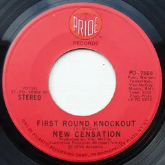 New Censation* – First Round Knockout (Vinyl, 7")