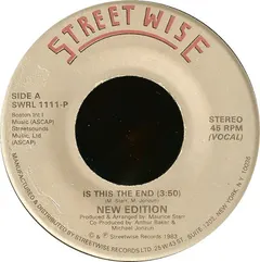New Edition – Is This The End (Vinyl, 7")