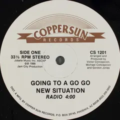 New Situation Coppersun Records – Going To A Go Go (Vinyl, 12")