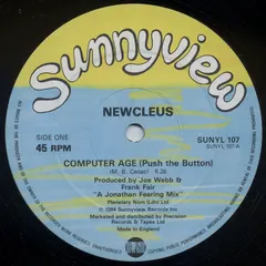 Newcleus – Computer Age (Push The Button) (Vinyl, 12")