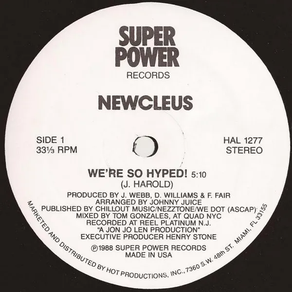 Newcleus – We're So Hyped!