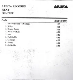 Next (2) – Sampler (CDr, Promo)